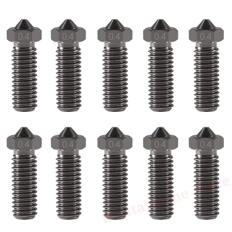 3D Printing Industry - 10pcs V6 Hardened Steel Volcano Nozzle