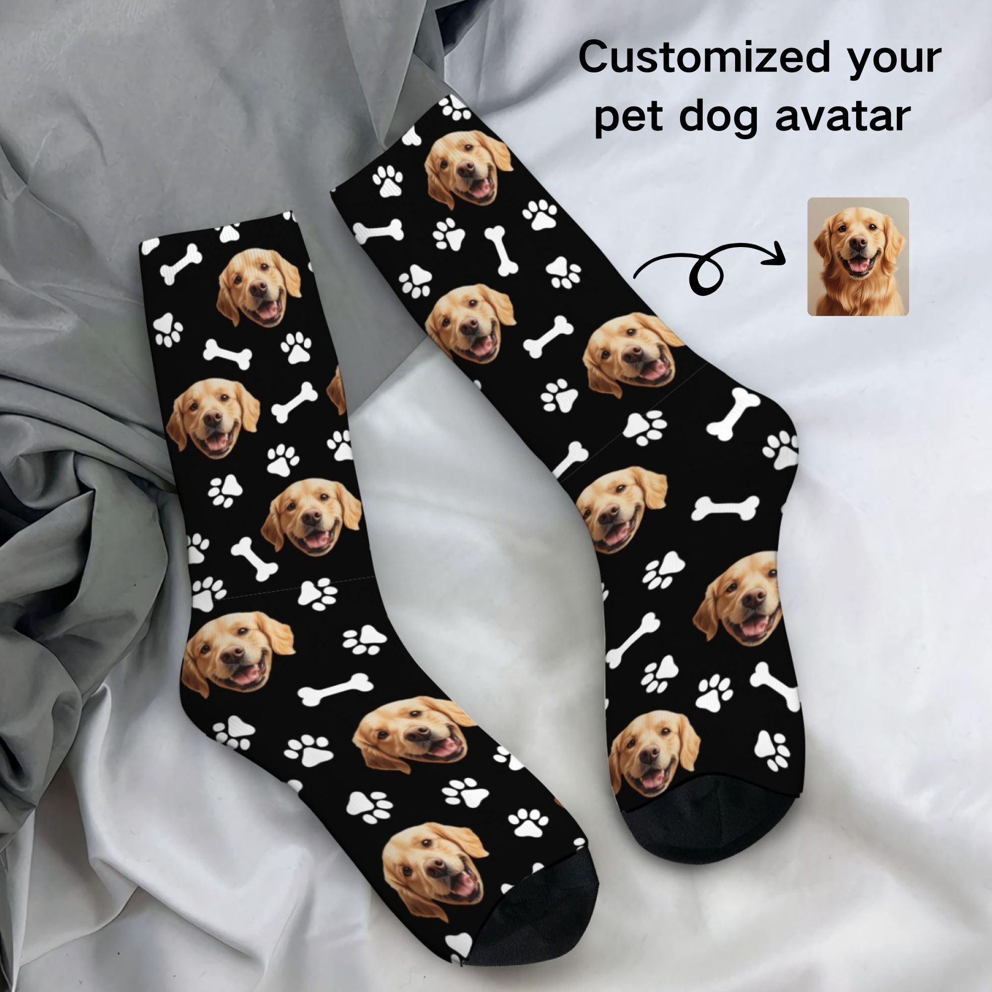 3D Printing Design Free - Customization your pet dog socks 3D