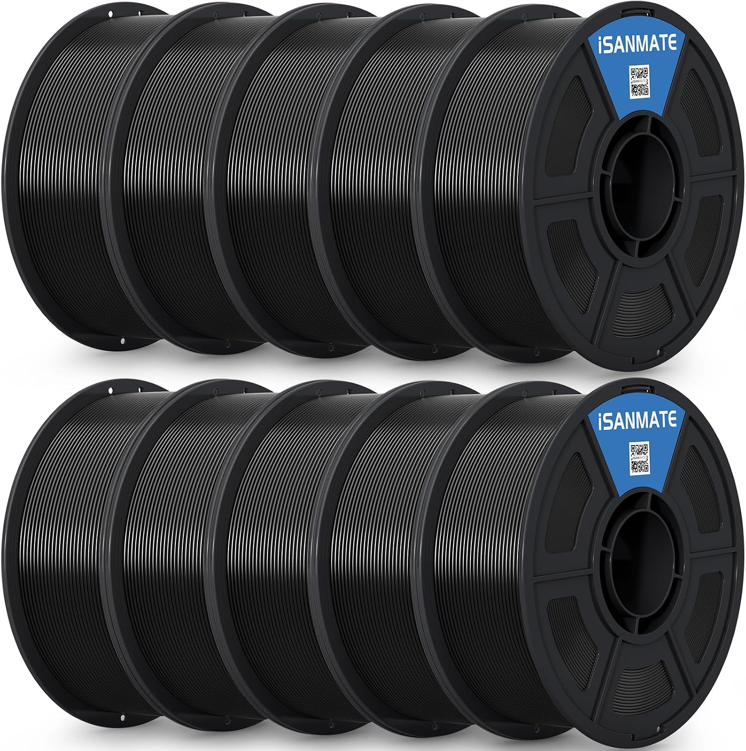 Asa Filament Outdoor - Black ASA Filament Bundle 10kg UV