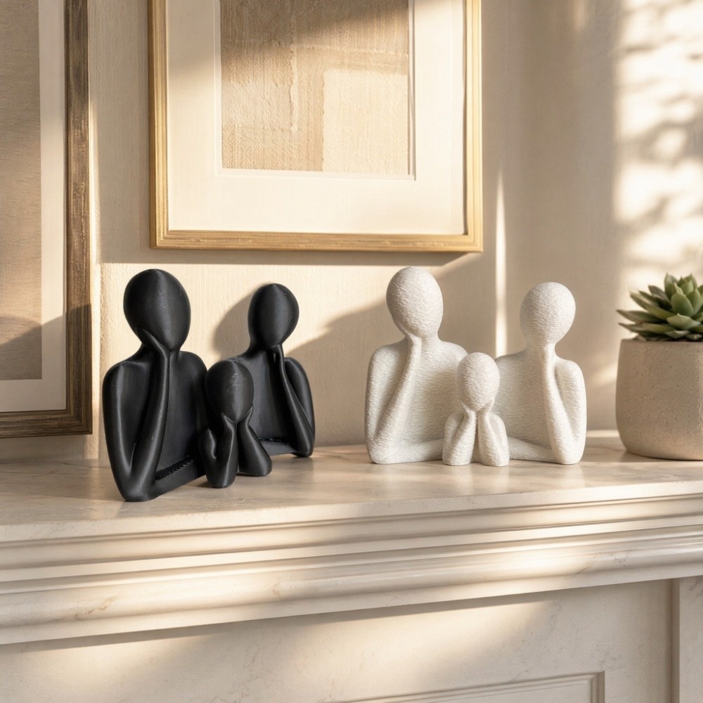 Couple Embracing Sculpture Abs - 3D Printing Apps ulasan dan harga
