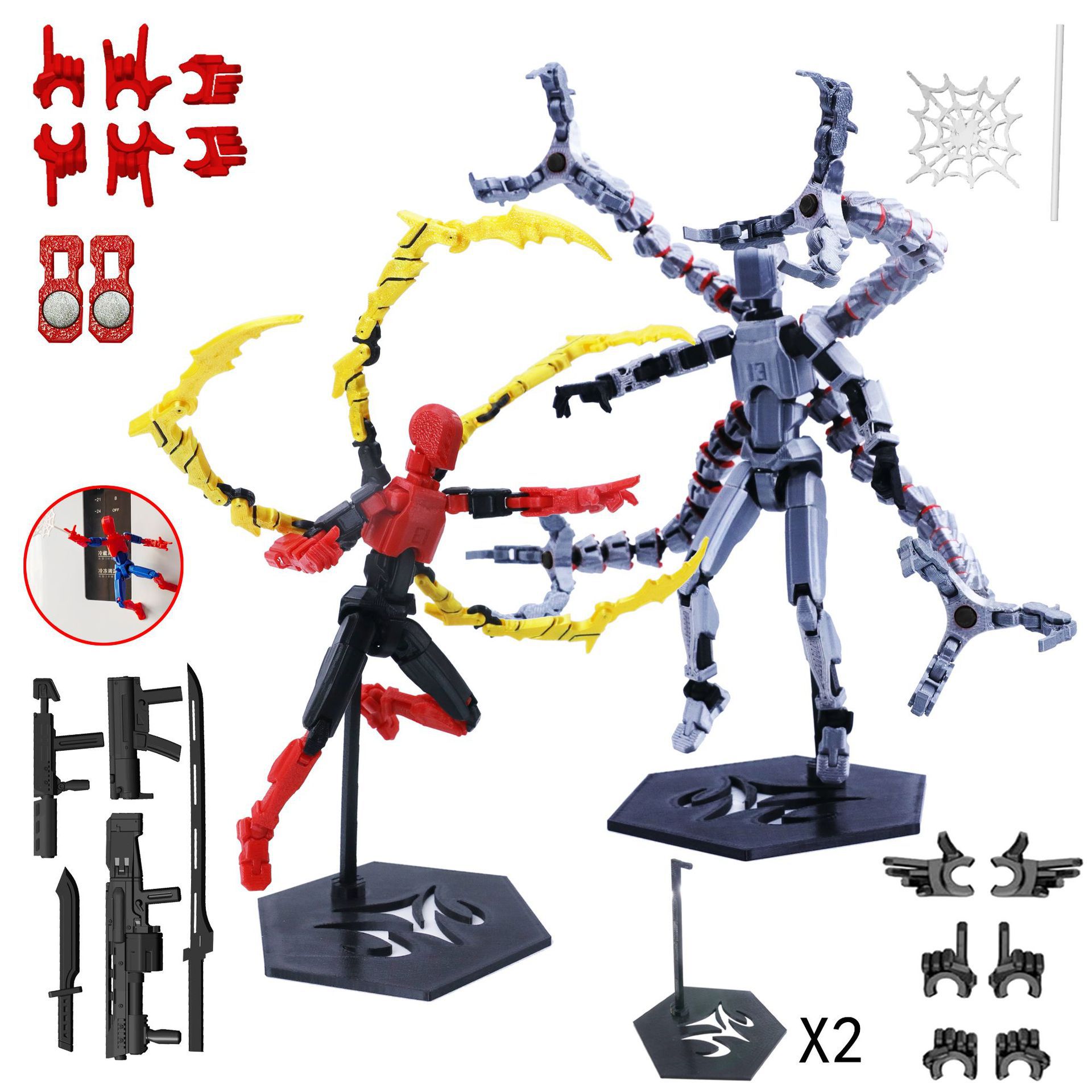 3D Printed Robot Model Toy Mov - 3D Printing Robot ulasan dan harga