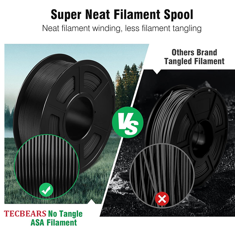 TECBEARS ASA 3D Printer Filame - Asa Filament Outdoor ulasan dan harga