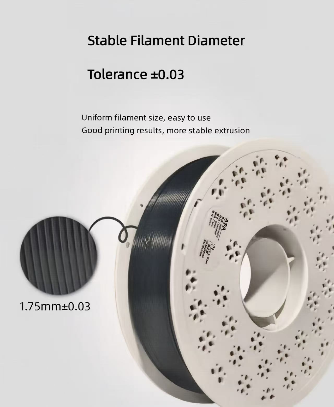ASA Filament 1.75mm 1KG Outdoo - Asa Filament Outdoor ulasan dan harga