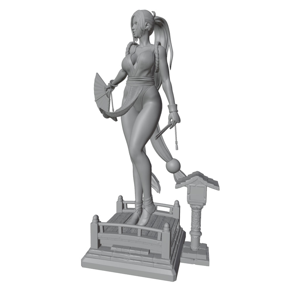 1/24 Sexy Long-Haired Girl Min - 3D Printing Apps ulasan dan harga