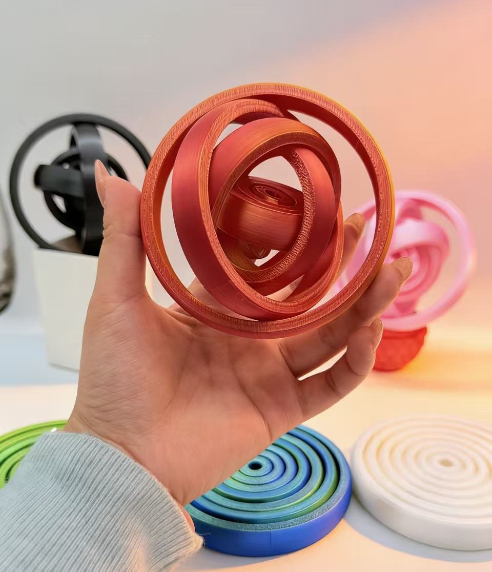 3D Printed Novelty Spinning Fi - 3D Printing Pla ulasan dan harga