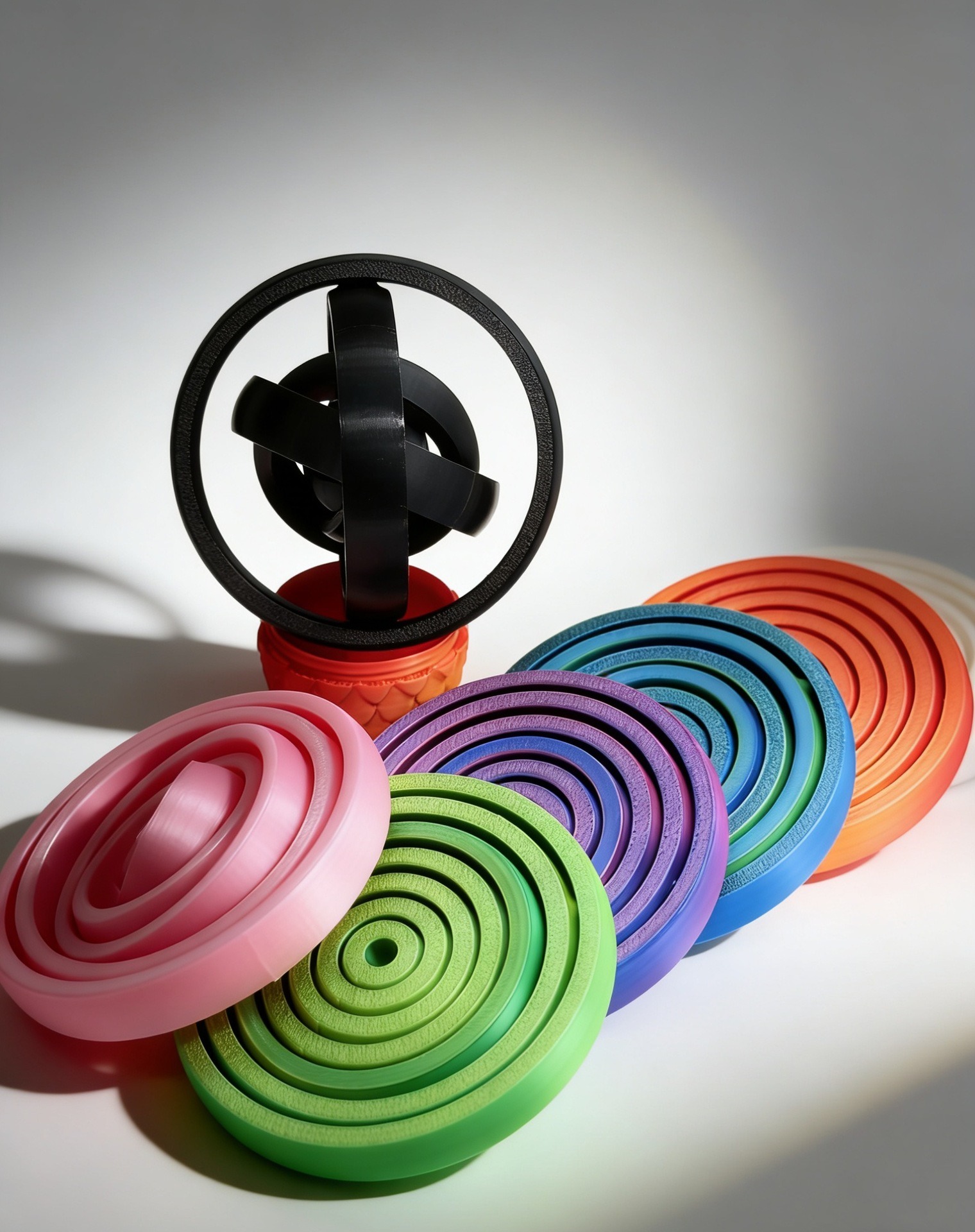 3D Printed Novelty Spinning Fi - 3D Printing Pla ulasan dan harga
