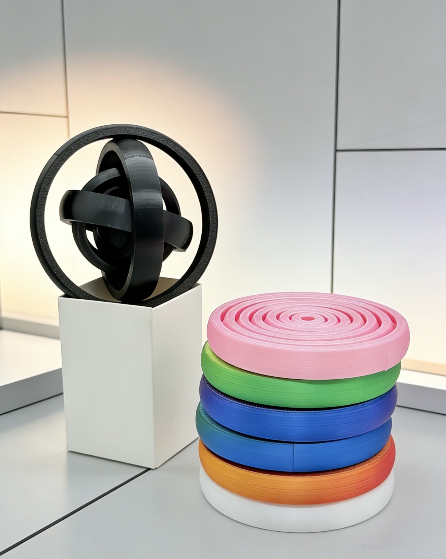 3D Printed Novelty Spinning Fi - 3D Printing Pla ulasan dan harga