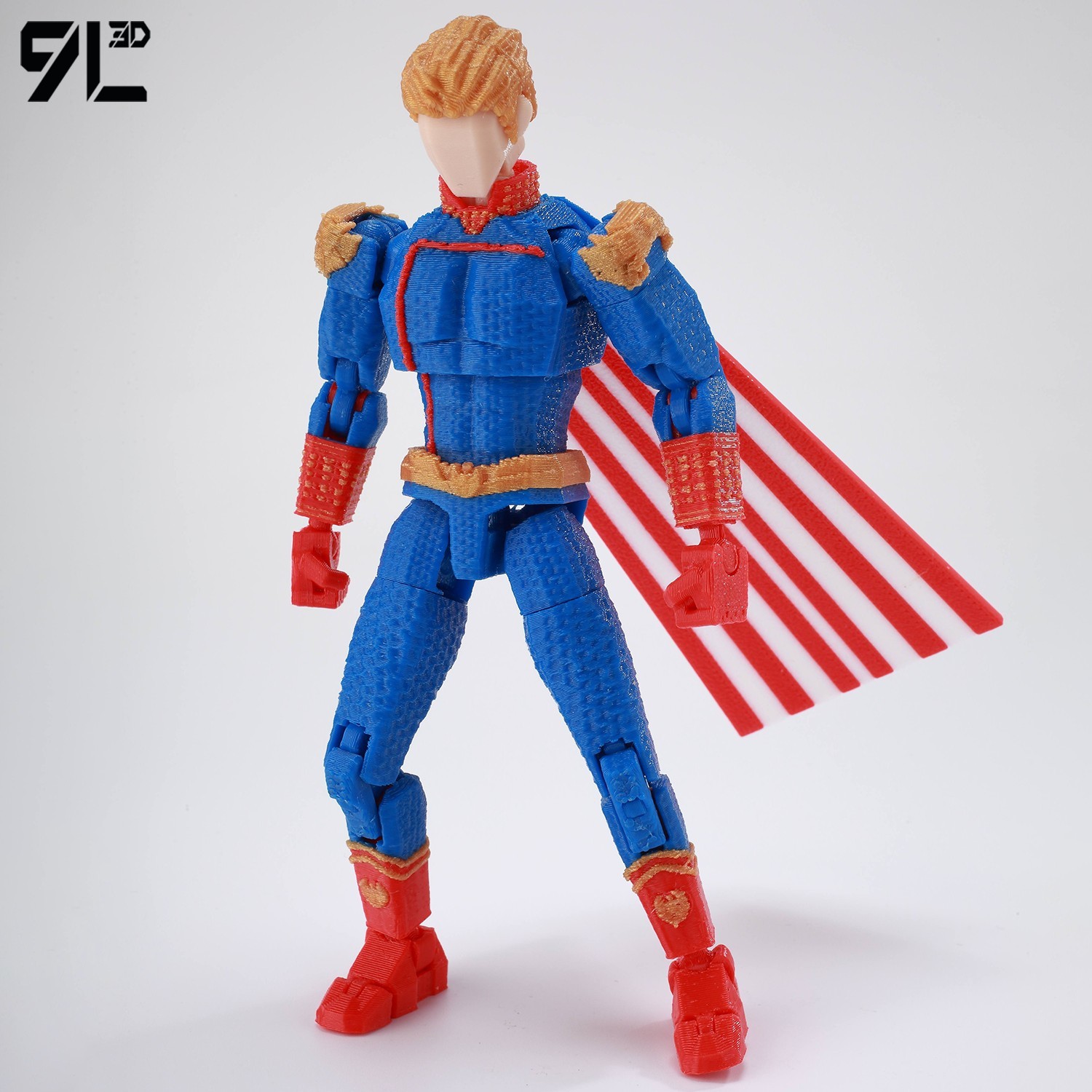 9L3D American Comics Super Sol - 3D Printing Robot ulasan dan harga