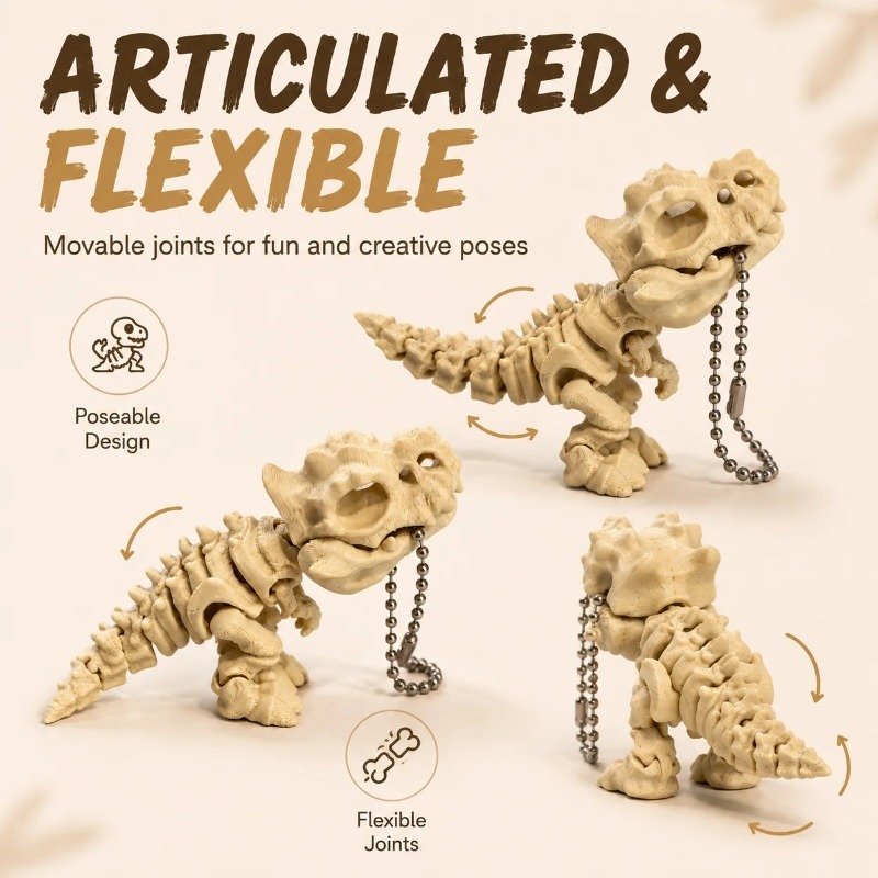 New 3D Printed Tyrannosaurus R - 3D Printing Pla ulasan dan harga