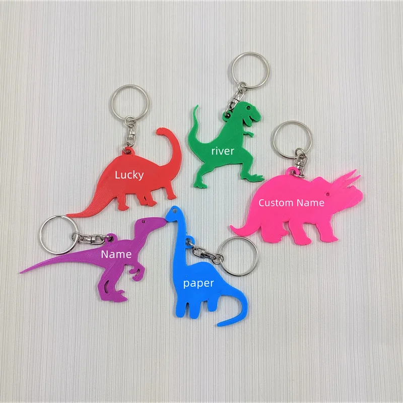 Custom Name Keychains 3D Print - 3D Printing Metal ulasan dan harga