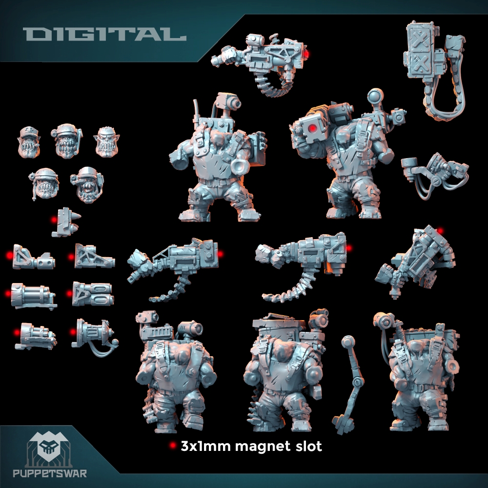 Orc Ultimate Badasses Squad, G - 3D Printing Apps ulasan dan harga