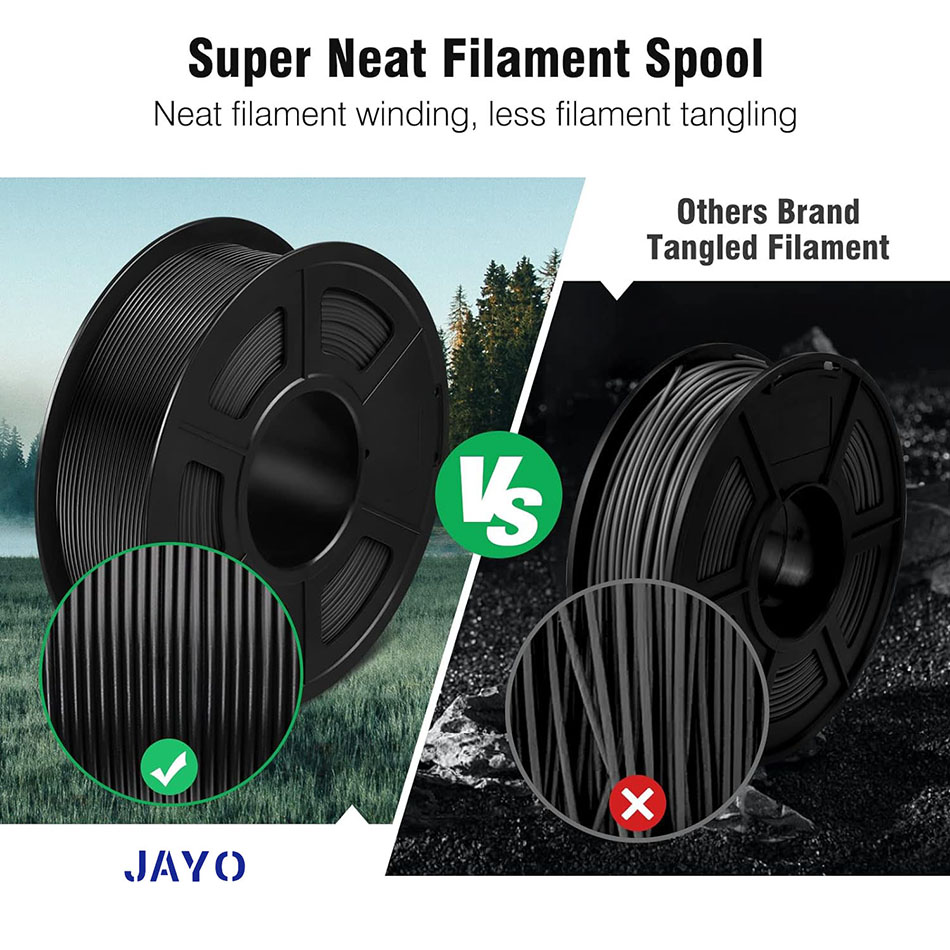 JAYO 3D Filament ASA 1.75mm 5R - Asa Filament Outdoor ulasan dan harga