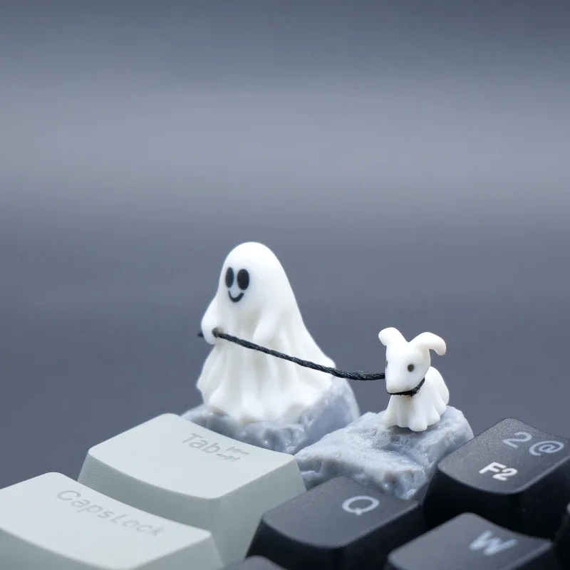Ghost Puppy Resin Keycap Custo - 3D Printing Apps ulasan dan harga