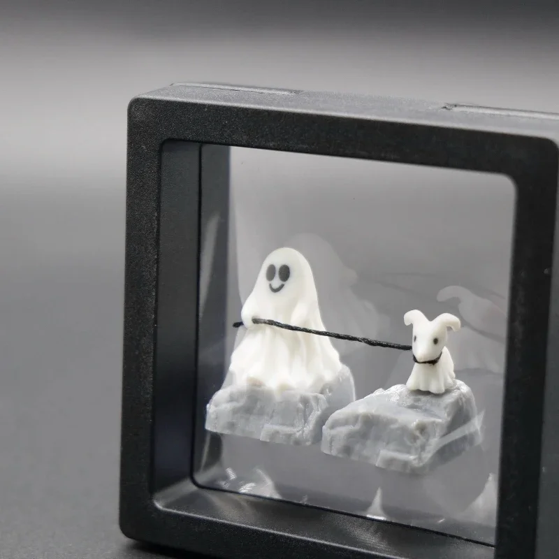 Ghost Puppy Resin Keycap Custo - 3D Printing Apps ulasan dan harga