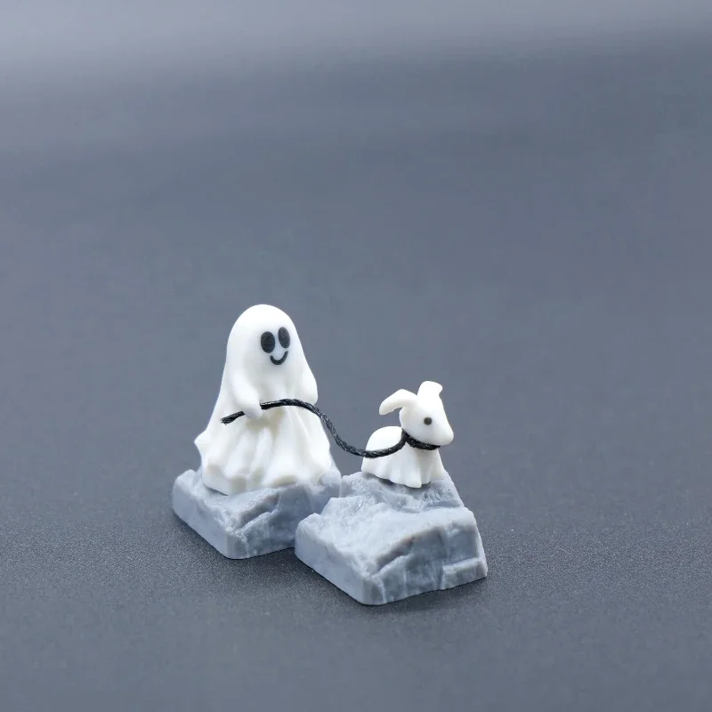Ghost Puppy Resin Keycap Custo - 3D Printing Apps ulasan dan harga