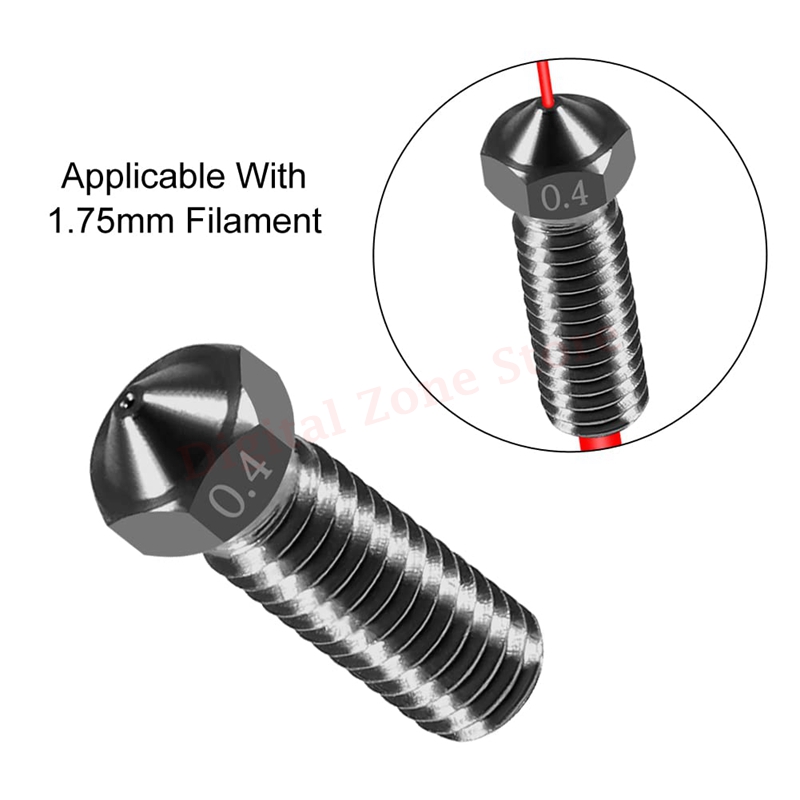 10pcs V6 Hardened Steel Volcan - 3D Printing Industry ulasan dan harga