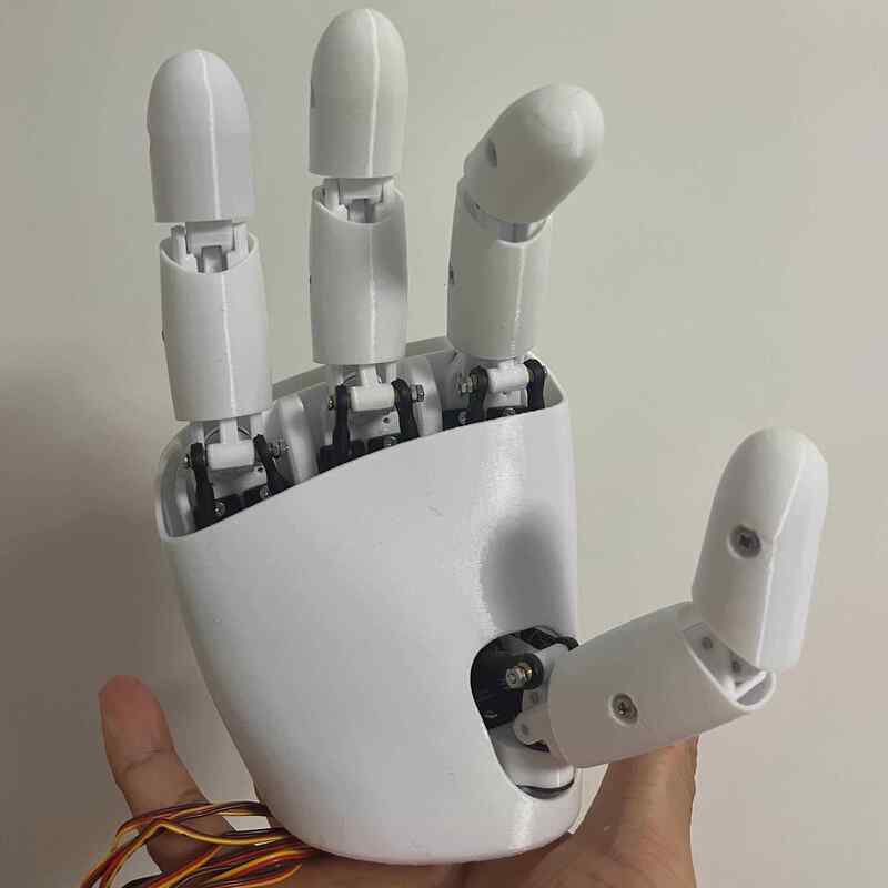 AmazingHand 8 DOF Robot Hand 3 - 3D Printing Robot ulasan dan harga