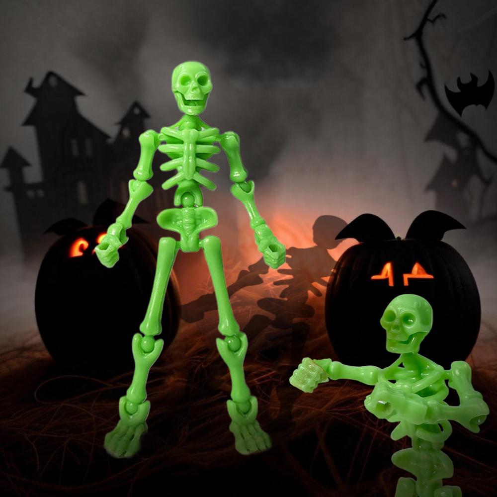 DIY Skeleton Figurines Plastic - 3D Printing Robot ulasan dan harga
