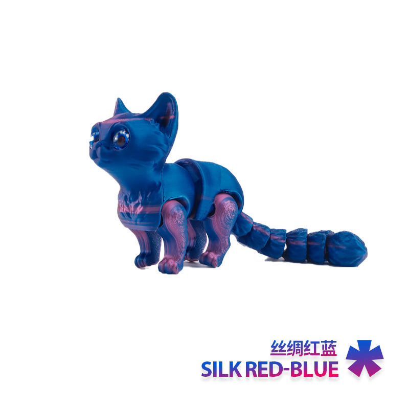NEW 3D Printed Cat with Multip - 3D Printing Apps ulasan dan harga