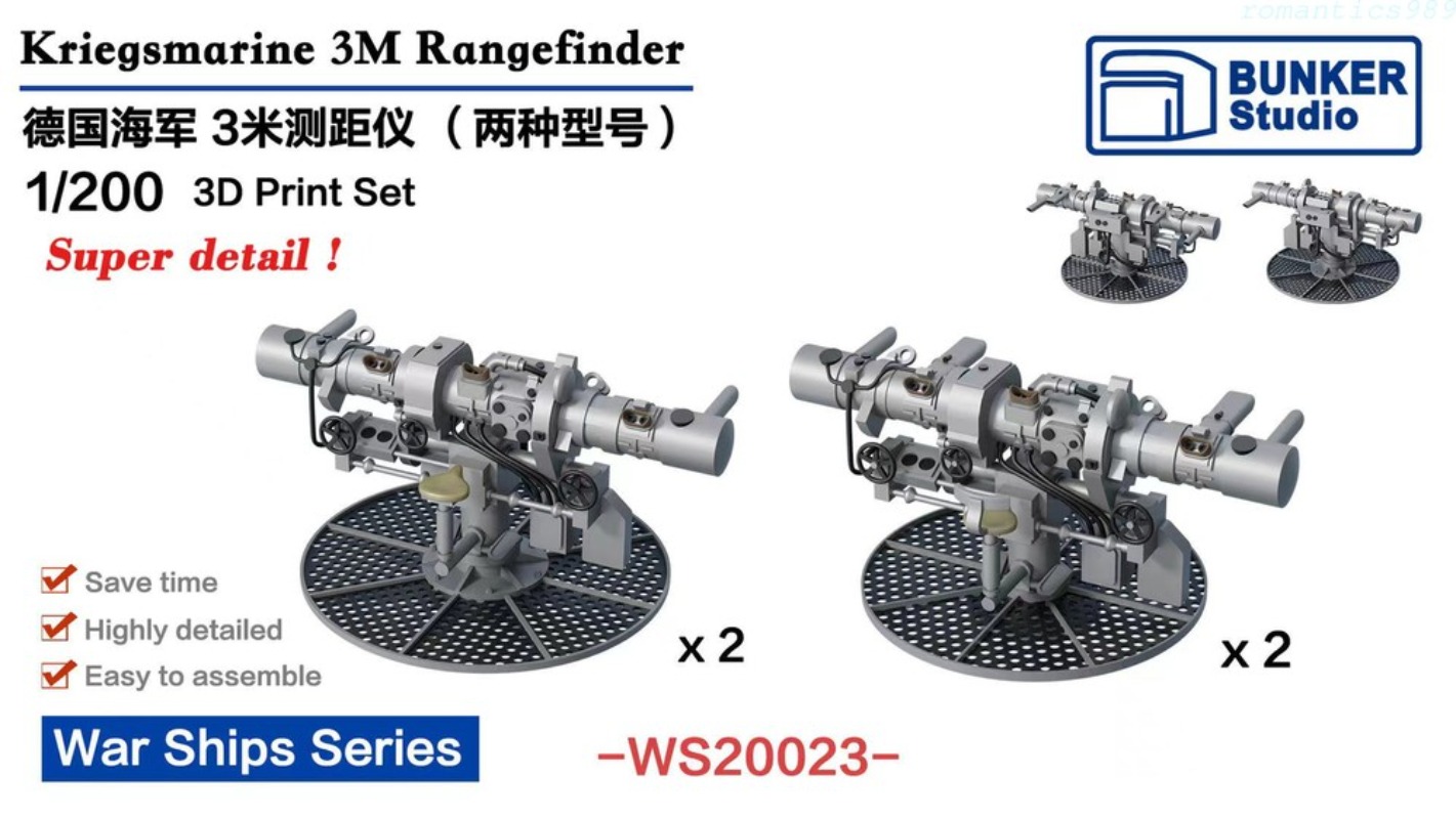 BUNKER Studio WS20023 1/200 Kr - 3D Printing Apps ulasan dan harga
