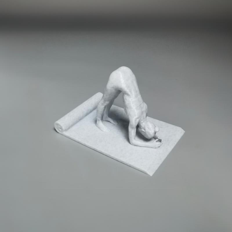 3D Printed Yoga Girl Phone Sta - 3D Printing Apps ulasan dan harga