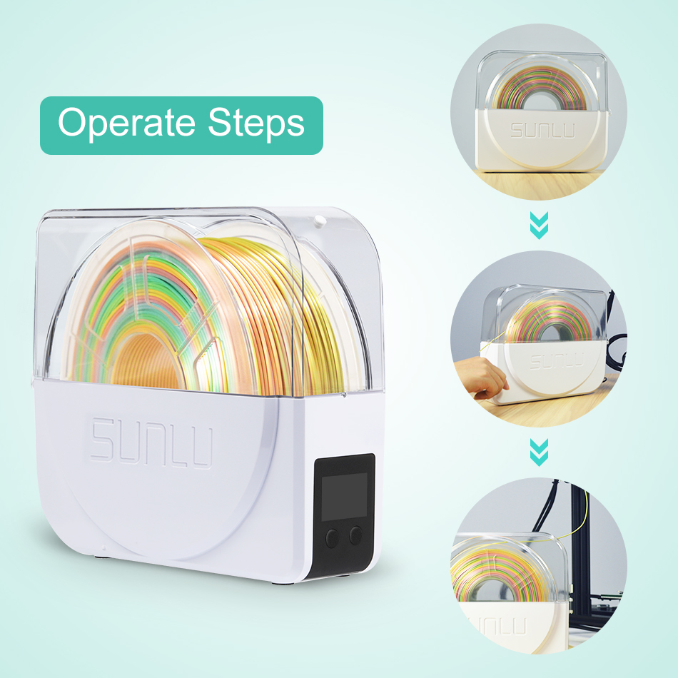 SUNLU Filament Dryer S1 Plus B - 3D Printing Industry ulasan dan harga