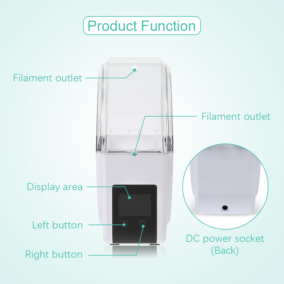 SUNLU Filament Dryer S1 Plus B - 3D Printing Industry ulasan dan harga