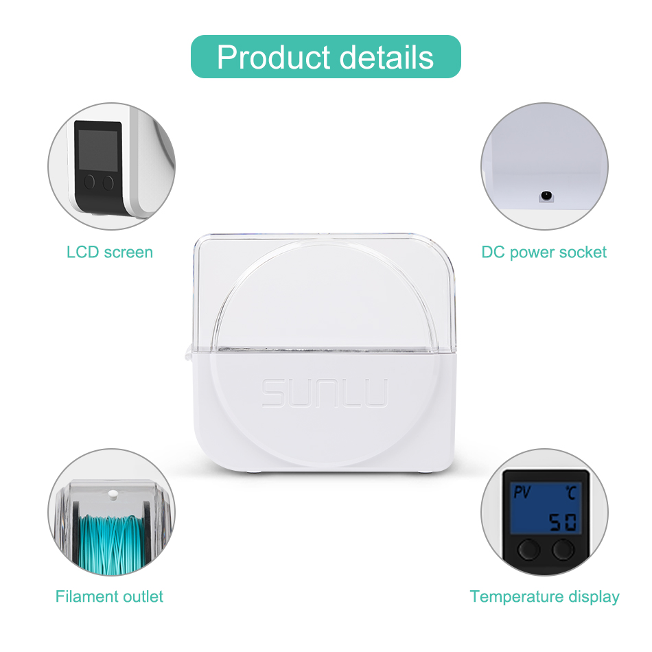 SUNLU Filament Dryer S1 Plus B - 3D Printing Industry ulasan dan harga