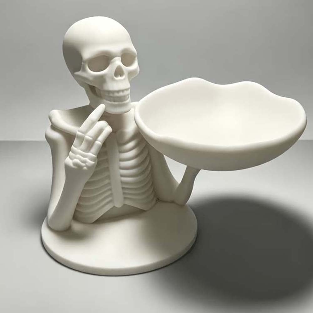 3D Printed Skeleton Candy Bowl - 3D Printing Pla ulasan dan harga
