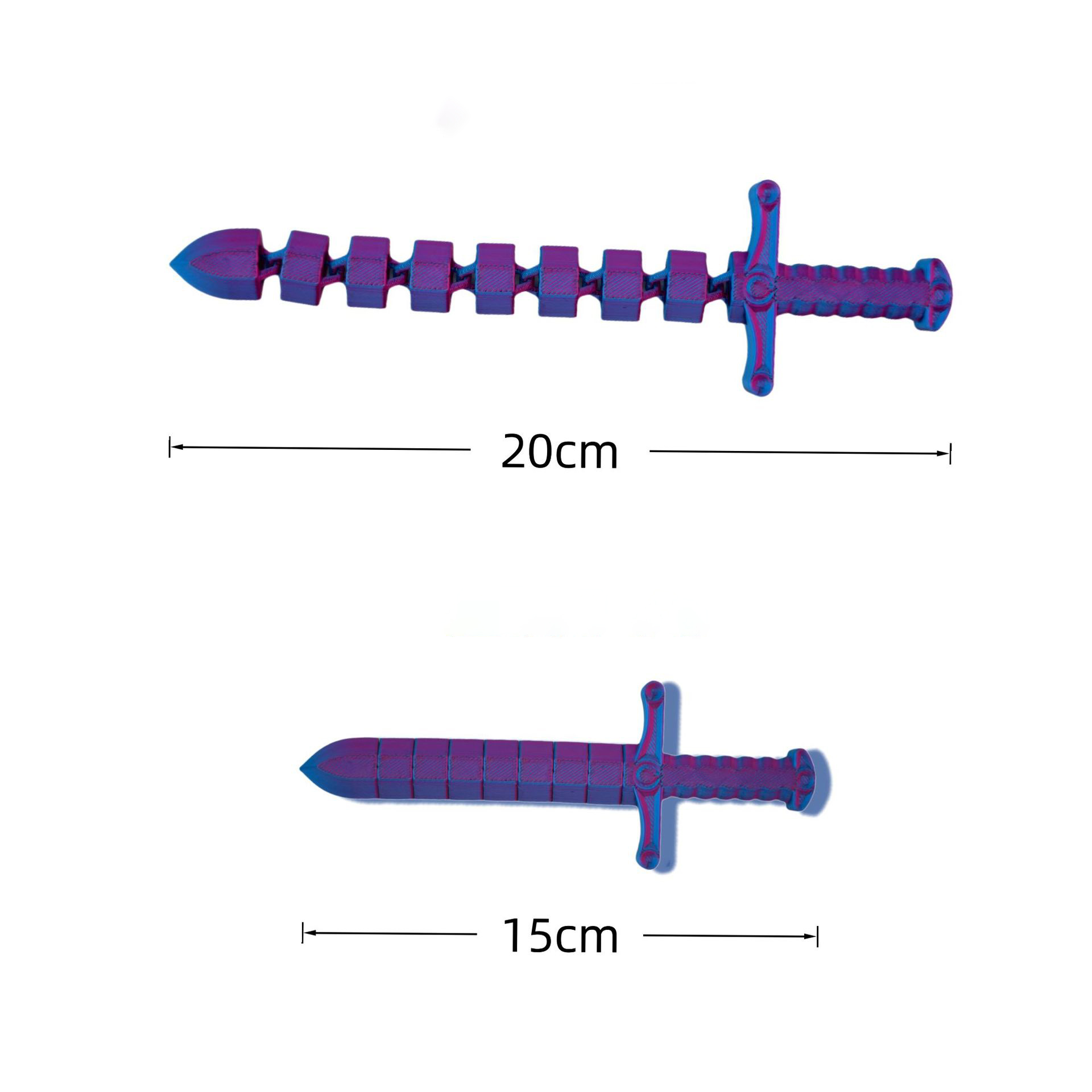 New 3D Printed Sword Movable J - 3D Printing Apps ulasan dan harga